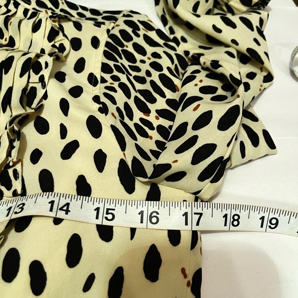 NWOT J.Crew ruffle neck dress size 0 - Picture 5 of 10